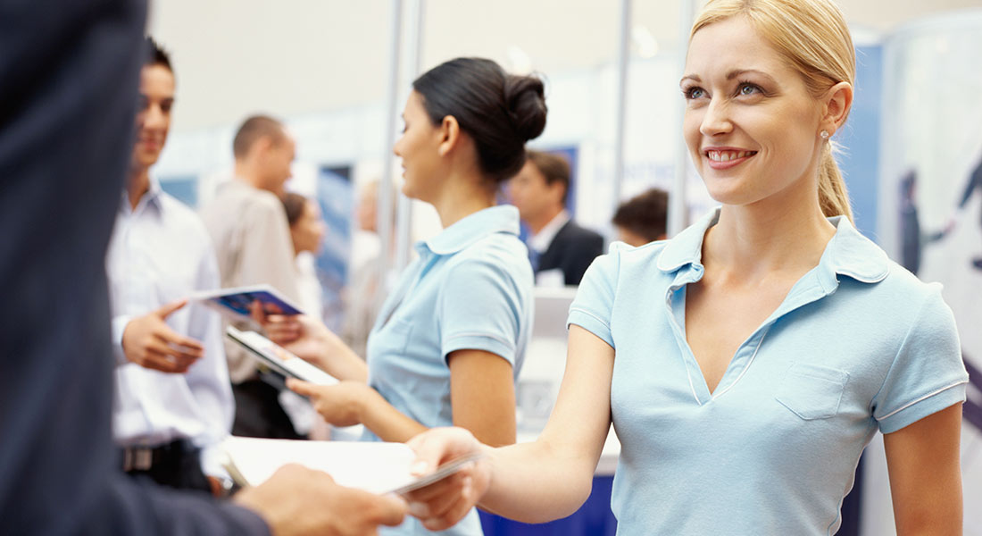 how to get leads at trade shows