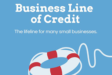 business line of credit infographic preview