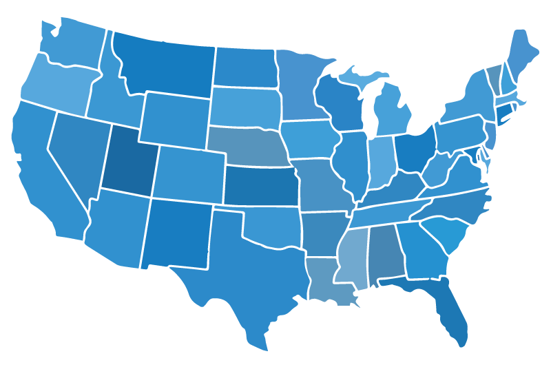 map of the united states