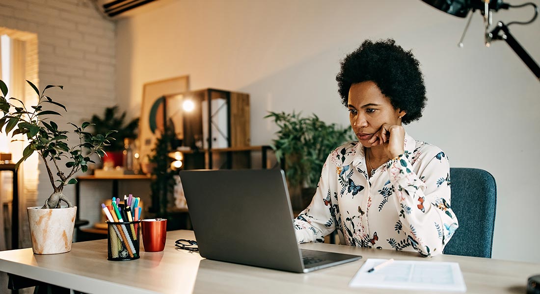 how to create a productive home office